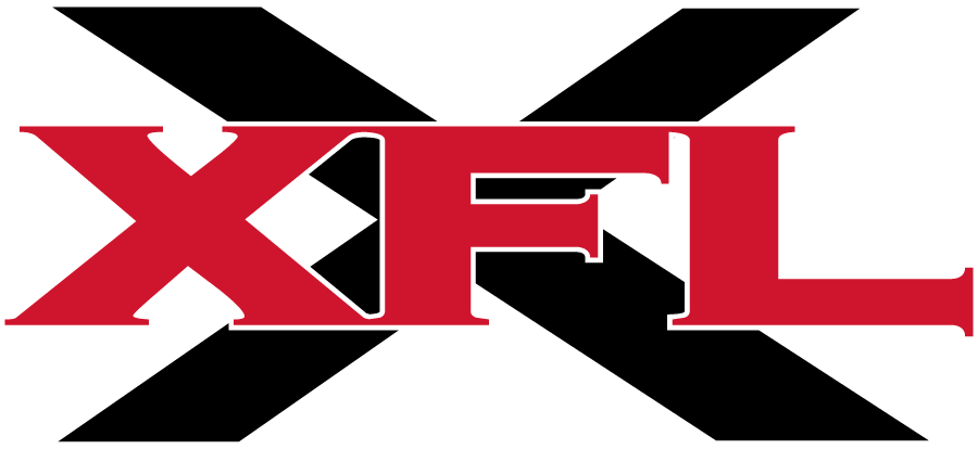 XFL 2001 Primary Logo vinyl decal